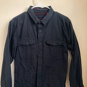 Navy Shirt/Jacket ‘Banks’ (No branding)